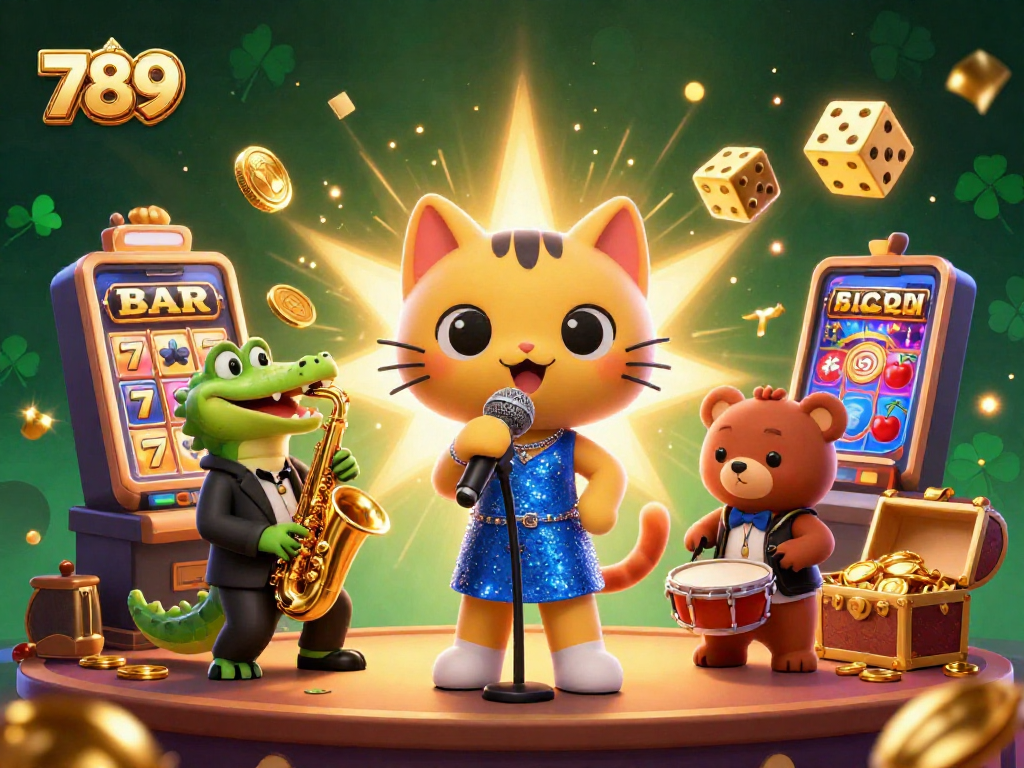 Experience the thrill of 789 casino games with dynamic characters and vibrant visuals.