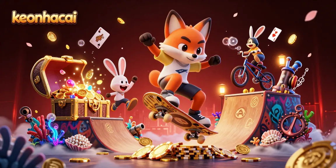 Engage in exciting keonhacai gameplay with thrilling characters, casino treasures, and vibrant action!